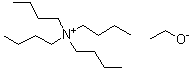 Tetrabutylammonium ethoxide molecular structure (CAS 106303-37-1)