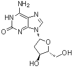 2'-Deoxyisoguanosine molecular structure (CAS 106449-56-3)