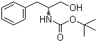 structure of CAS# 106454-69-7, N-Boc-D-Phenylalaninol;(R)-(+)-2-(tert-Butoxycarbonylamino)-3-phenyl-1-propanol