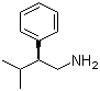 (S)-3-甲基-2-苯基丁胺分子结构 (CAS 106498-32-2)