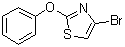 4-Bromo-2-phenoxythiazole molecular structure (CAS 1065074-43-2)