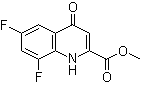 6,8-Difluoro-1,4-dihydro-4-oxo-2-quinolinecarboxylic acid methyl ester molecular structure (CAS 1065074-53-4)