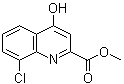 8-Chloro-4-hydroxy-2-quinolinecarboxylic acid methyl ester molecular structure (CAS 1065074-57-8)