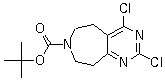 2,4-Dichloro-5,6,8,9-tetrahydro-7H-pyrimido[4,5-d]azepine-7-carboxylic acid tert-butyl ester molecular structure (CAS 1065114-27-3)