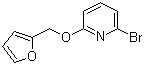 structure of CAS# 1065484-89-0, 2-Bromo-6-(2-furanylmethoxy)pyridine