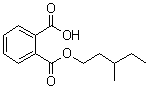 1,2-Benzenedicarboxylic acid mono(3-methylpentyl) ester molecular structure (CAS 106636-65-1)