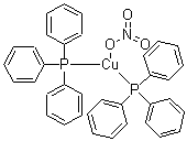 structure of CAS# 106678-35-7, Bis(triphenylphosphine)cuprous nitrate
