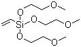 乙烯基三(2-甲氧基乙氧基)硅烷分子结构 (CAS 1067-53-4)