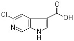 5-Chloro-1H-pyrrolo[2,3-c]pyridine-3-carboxylic acid molecular structure (CAS 1067193-36-5)