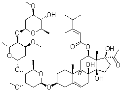 Otophylloside B molecular structure (CAS 106758-54-7)
