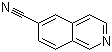 6-Cyanoisoquinoline molecular structure (CAS 106778-42-1)