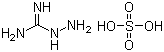 Aminoguanidinium sulphate molecular structure (CAS 1068-42-4)