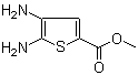 4,5-Diaminothiophene-2-carboxylic acid methyl ester molecular structure (CAS 106850-18-4)
