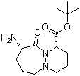 1-(S)-cis-9-Aminooctahydro-10-oxo-6H-pyridazino[1,2-a][1,2]diazepine-1-carboxylic acid tert-butyl ester molecular structure (CAS 106860-20-2)