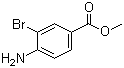 结构式 CAS# 106896-49-5, 4-氨基-3-溴苯甲酸甲酯