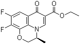 structure of CAS# 106939-34-8, Ethyl (S)-9,10-difluoro-3-methyl-7-oxo-2,3-dihydro-7H-pyrido[1,2,3-de]-1,4-benzoxazine-6-carboxylate
