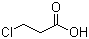 3-Chloropropionic acid molecular structure (CAS 107-94-8)