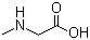 结构式 CAS# 107-97-1, 肌氨酸; N-甲基氨基乙酸