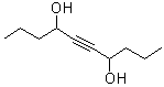 5-Decyne-4,7-diol molecular structure (CAS 1070-40-2)