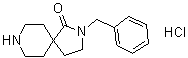2-Benzyl-2,8-diazaspiro[4.5]decan-1-one hydrochloride molecular structure (CAS 1070166-08-3)