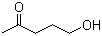 5-羟基-2-戊酮分子结构 (CAS 1071-73-4)