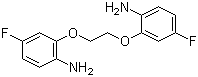 2,2'-[1,2-Ethanediylbis(oxy)]bis[4-fluorobenzenamine] molecular structure (CAS 107140-87-4)