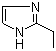 2-乙基咪唑分子结构 (CAS 1072-62-4)