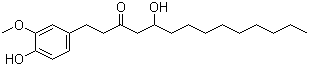 5-Hydroxy-1-(4-hydroxy-3-methoxyphenyl)-3-tetradecanone molecular structure (CAS 107257-18-1)