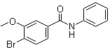 4-Bromo-3-methoxy-N-phenylbenzamide molecular structure (CAS 1072944-33-2)