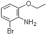 2-Bromo-6-ethoxybenzenamine molecular structure (CAS 1072945-59-5)