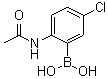 [2-(Acetylamino)-5-chlorophenyl]boronic acid molecular structure (CAS 1072945-85-7)