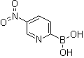 (5-Nitro-2-pyridinyl)boronic acid molecular structure (CAS 1072946-12-3)
