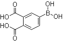 4-Borono-1,2-benzenedicarboxylic acid molecular structure (CAS 1072946-35-0)