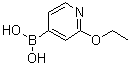 2-Ethoxypyridin-4-ylboronic acid molecular structure (CAS 1072946-58-7)