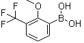 [2-Methoxy-3-(trifluoromethyl)phenyl]boronic acid molecular structure (CAS 1072946-62-3)