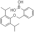 结构式 CAS# 1072951-64-4, [2-[[2,6-二(异丙基)苯氧基]甲基]苯基]硼酸