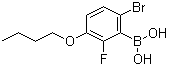 structure of CAS# 1072951-88-2, (6-Bromo-3-butoxy-2-fluorophenyl)boronic acid