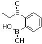 [2-(Ethylsulfinyl)phenyl]boronic acid molecular structure (CAS 1072952-11-4)