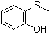 structure of CAS# 1073-29-6, 2-Hydroxythioanisole;(2-Hydroxy)thioanisole