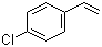 对氯苯乙烯分子结构 (CAS 1073-67-2)