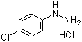 structure of CAS# 1073-70-7, 4-Chlorophenylhydrazine hydrochloride;1-(4-chlorophenyl)hydrazine hydrochloride