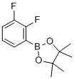 structure of CAS# 1073339-17-9, 2-(2,3-Difluorophenyl)-4,4,5,5-tetramethyl-1,3,2-dioxaborolane