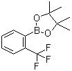 结构式 CAS# 1073339-21-5, 2-三氟甲基苯硼酸频哪醇酯