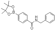 4-(N-Benzylaminocarbonyl)phenylboronic acid pinacol ester molecular structure (CAS 1073353-57-7)