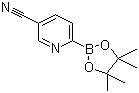 结构式 CAS# 1073353-83-9, 5-氰基吡啶-2-硼酸频哪醇酯
