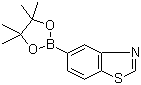 Benzothiazole-5-boronic acid pinacol ester molecular structure (CAS 1073354-91-2)