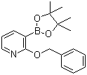 2-Benzyloxypyridine-3-boronic acid pinacol ester molecular structure (CAS 1073371-81-9)