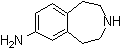 2,3,4,5-Tetrahydro-1H-3-benzazepin-7-amine molecular structure (CAS 107393-73-7)