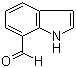 结构式 CAS# 1074-88-0, 吲哚-7-甲醛