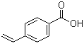 结构式 CAS# 1075-49-6, 4-乙烯基苯甲酸; 对乙烯基苯甲酸